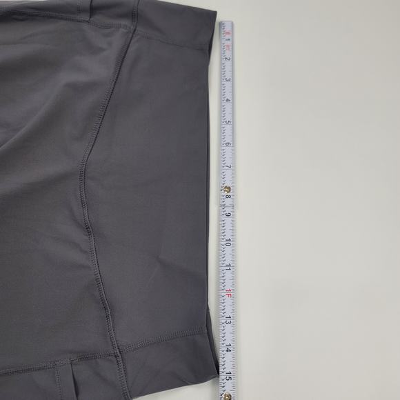 Halara High Waisted 7/8 Ankle Leggings Size XL Gray Side Pockets - Picture 4 of 7